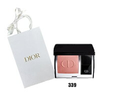 Dior ディオール 　339　シアージュ　サテン　スキン ルージュ ブラッシュ【ショッパー付き】【送料無料】【ネコポス便】