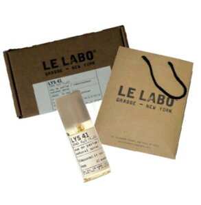 LE LABO �����{ �����@15ml�@LYS 41 �I�[�h�p���t�@�� �y�V���b�p�[�t���z