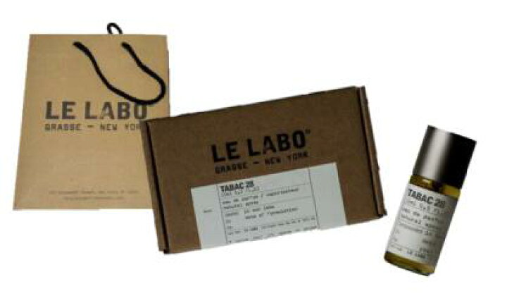 楽天市場】【マイアミ限定】ルラボ LE LABO 15ml TABAC 28 タバ 28 