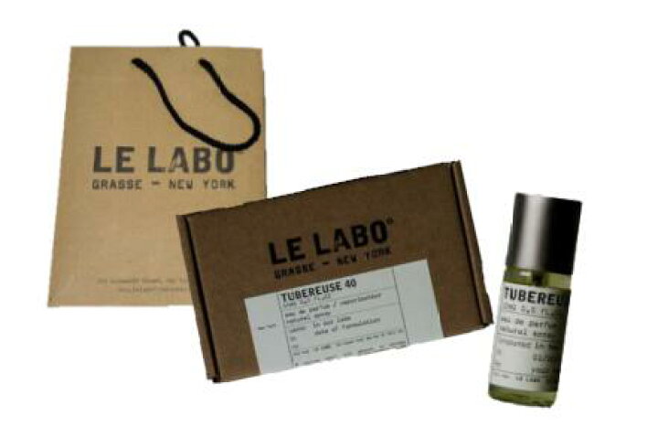 楽天市場】【ニューヨーク限定】3サイズ ルラボ LE LABO TUBEREUSE 40 