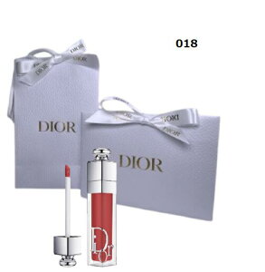 【ラッピング済】 ディオール  018 アディクト リップ マキシマイザー(インテンス スパイス) 6ml  ギフト箱入り プレゼント 母の日 クリスマス 【送料無料】【ネコポス便】ブラッ