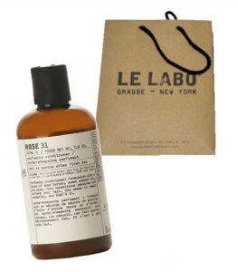 �yNEW�zLE LABO �@�����{ �@���[�Y 31�@�p�t���[�~���O �R���f�B�V���i�[�@237ml�@�y�V���b�p�[�t���z