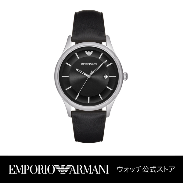 【公式ショッパープレゼント】正規品 送料無料 【30%OFF】腕時計 メンズ エンポリオ アルマーニ 時計 アナログ ブラック LAMBDA AR11020 EMPORIO ARMANI