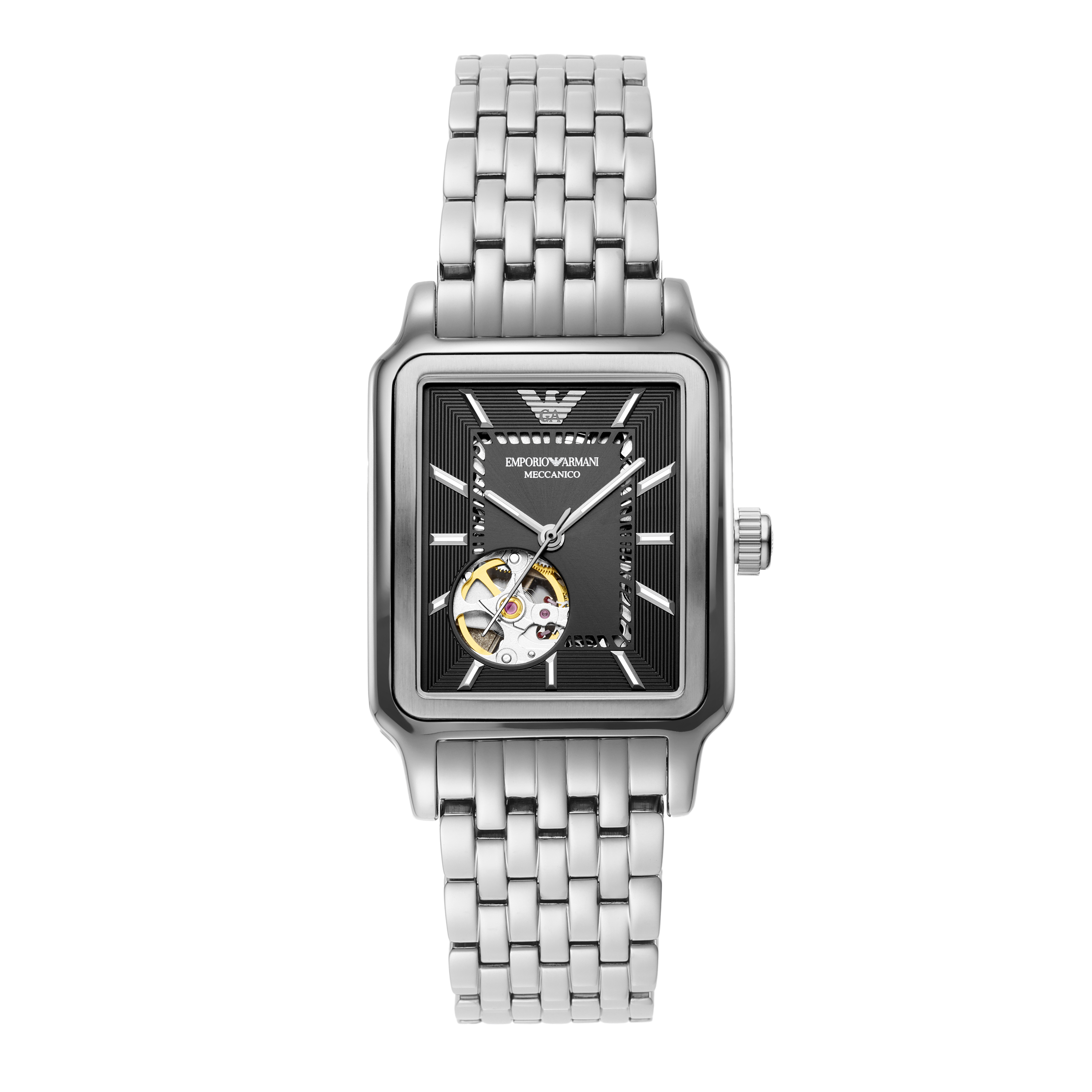 エンポリオ アルマーニ 腕時計 アナログ クォーツ メンズ シルバー ステンレススチール AR60057 2022 秋 EMPORIO ARMANI公式 新品未使用 - 2