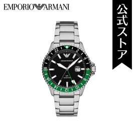 エンポリオ アルマーニ 腕時計 アナログ クオーツ メンズ シルバー ステンレススチール AR11589 2024 春