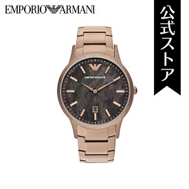 エンポリオ アルマーニ 腕時計 アナログ アンティークブロンズ メンズ EMPORIO ARMANI 時計 AR11413 RENATO 公式 ビジネス 生活 防水 誕生日 プレゼント 記念日 ギフト ブランド