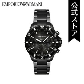 エンポリオ アルマーニ 腕時計 アナログ メンズ ブラック セラミック DIVER AR70010 2023 秋 EMPORIO ARMANI 公式