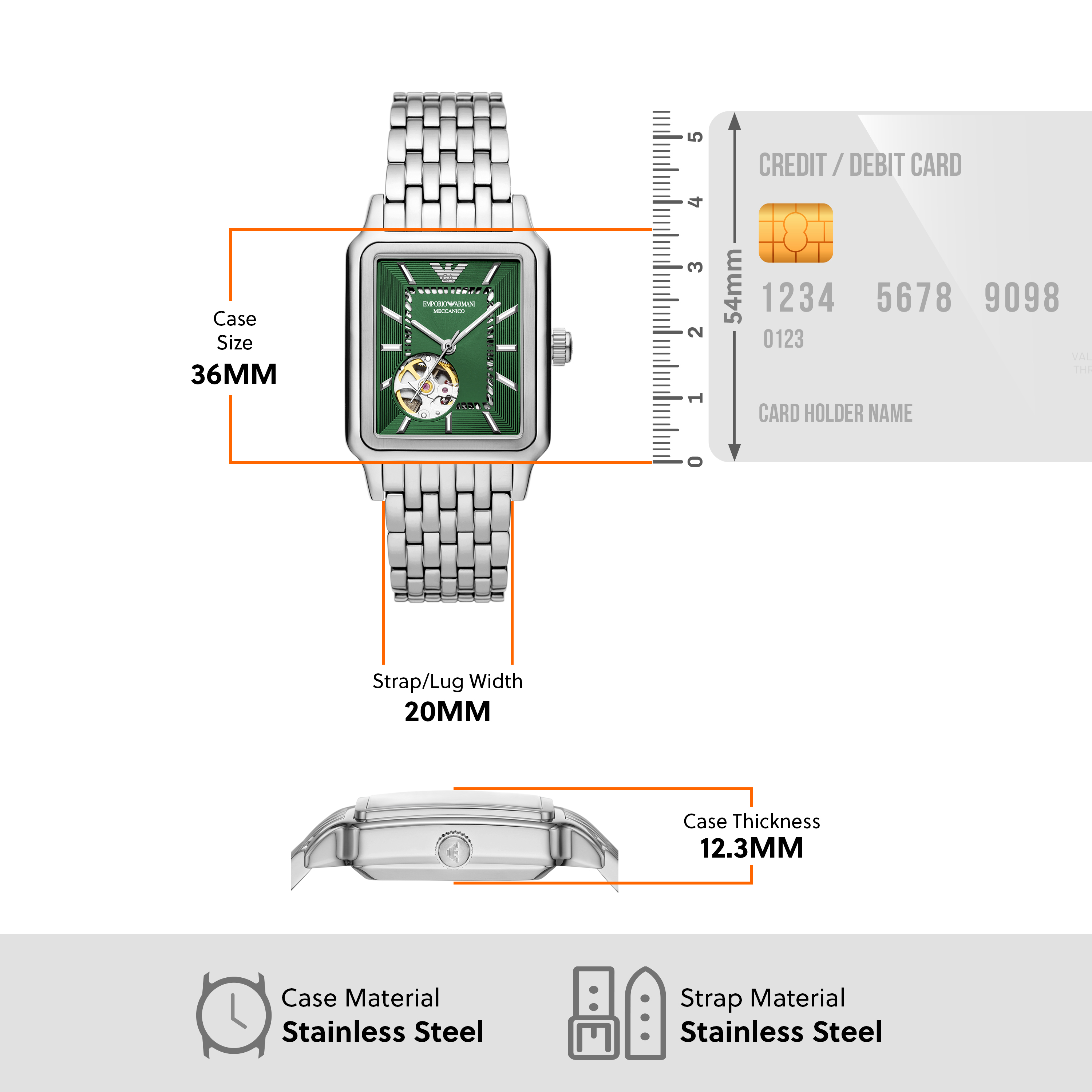 【楽天市場】エンポリオ アルマーニ 腕時計 アナログ 自動巻き メンズ シルバー ステンレススチール AR60067 Emporio Armani  2022 冬 公式 : EMPORIO ARMANI ウォッチ公式