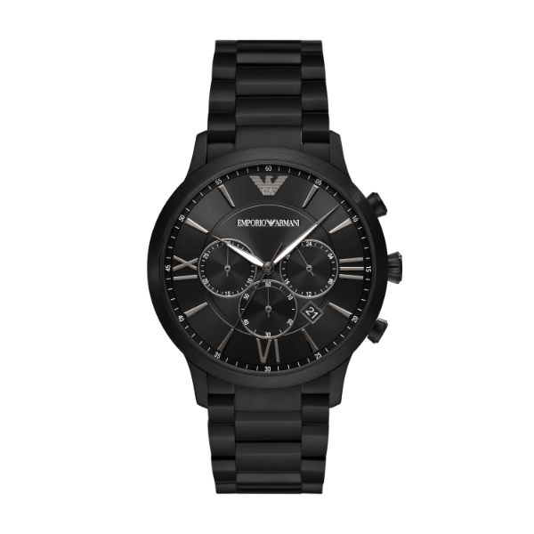 【ポイント10倍 / GW SALE】エンポリオ アルマーニ 腕時計 アナログ メンズ EMPORIO ARMANI 時計 ブラック AR11349  GIOVANNI ジョヴァンニ 公式 | EMPORIO ARMANI ウォッチ公式