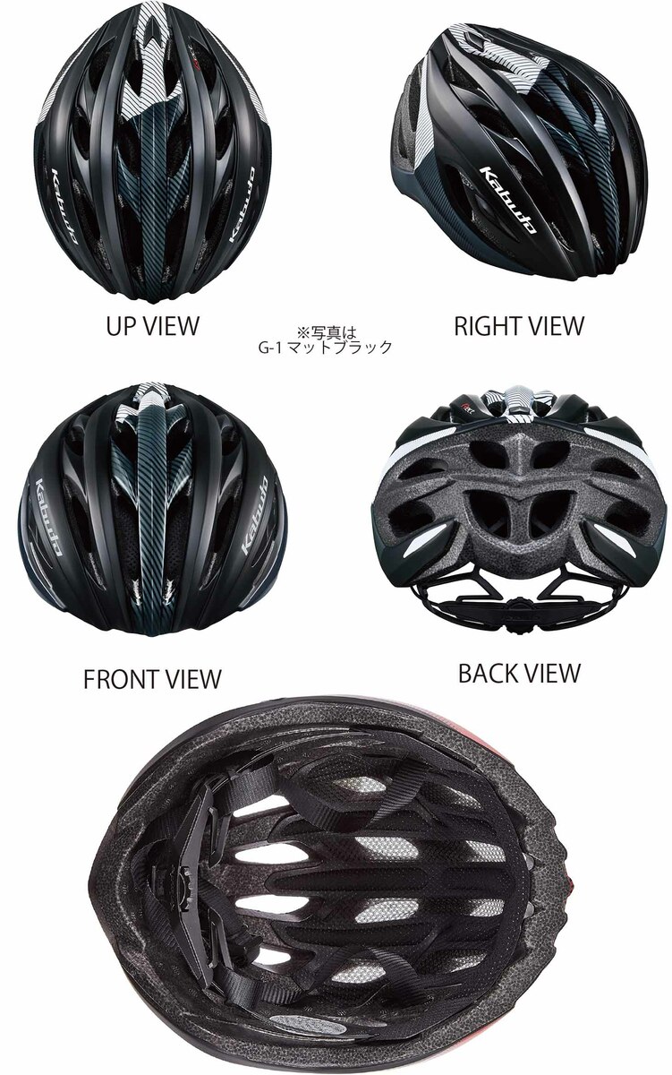 OGK KABUTO オージーケー カブト 自転車 サイクリング ロード ROAD マウンテンバイク MTB ヘルメット RECT レクト M / L  57~60cm G-1 マットブラック：EMP店
