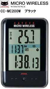 LbgAC CAT EYE TCNRs[^ MICRO WIRELESS }CNCX Xs[h[^[ ] ubN CC-MC200W