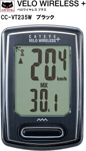 LbgAC CAT EYE TCN Rs[^ Xs[h[^ ] VELO WIRELESS+ x CX vX CC-VT235W ubN