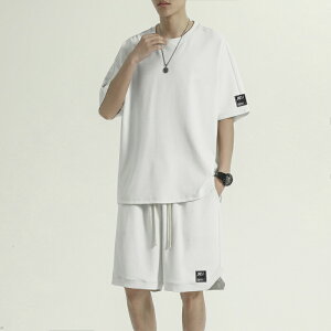 セットアップ メンズ ジャージ 夏服 上下セット メンズ 半袖 カジュアル Tシャツ 吸汗速乾 大きいサイズ おしゃれ お洒落 無地 メンズ 上下 カジュアル スポーツウェア メンズ 半袖 ジャージ