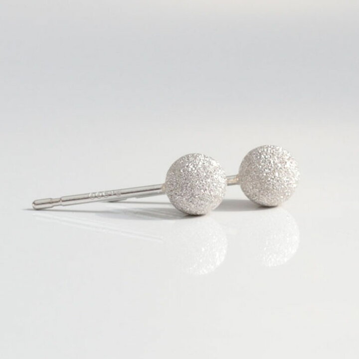楽天市場】ピアス 地金 プラチナ900 フラッシュボール 4mm 