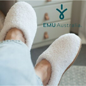 【公式】EMU Australia エミュ Joy Teddy メリノウール 靴 天然 ウール 革 フラット レディース 秋冬 秋 冬 公式 正規 通販 ボア ファー 送料無料
