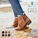 【公式】EMU Australia エミュ Pioneer 防水 メリノウール ブーツ パイオニア 靴 本革 サイドゴアスエード 天然 ウー…