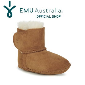 【公式】EMU Australia エミュ Baby Bootie シープスキン 天然 ムートン ベビーブーツ 防寒 保温 女の子 男の子 ベビー 新生児 赤ちゃん ブーツ ファーストシューズ ベビーシューズ ボア ファー かわいい 出産祝い 送料無料
