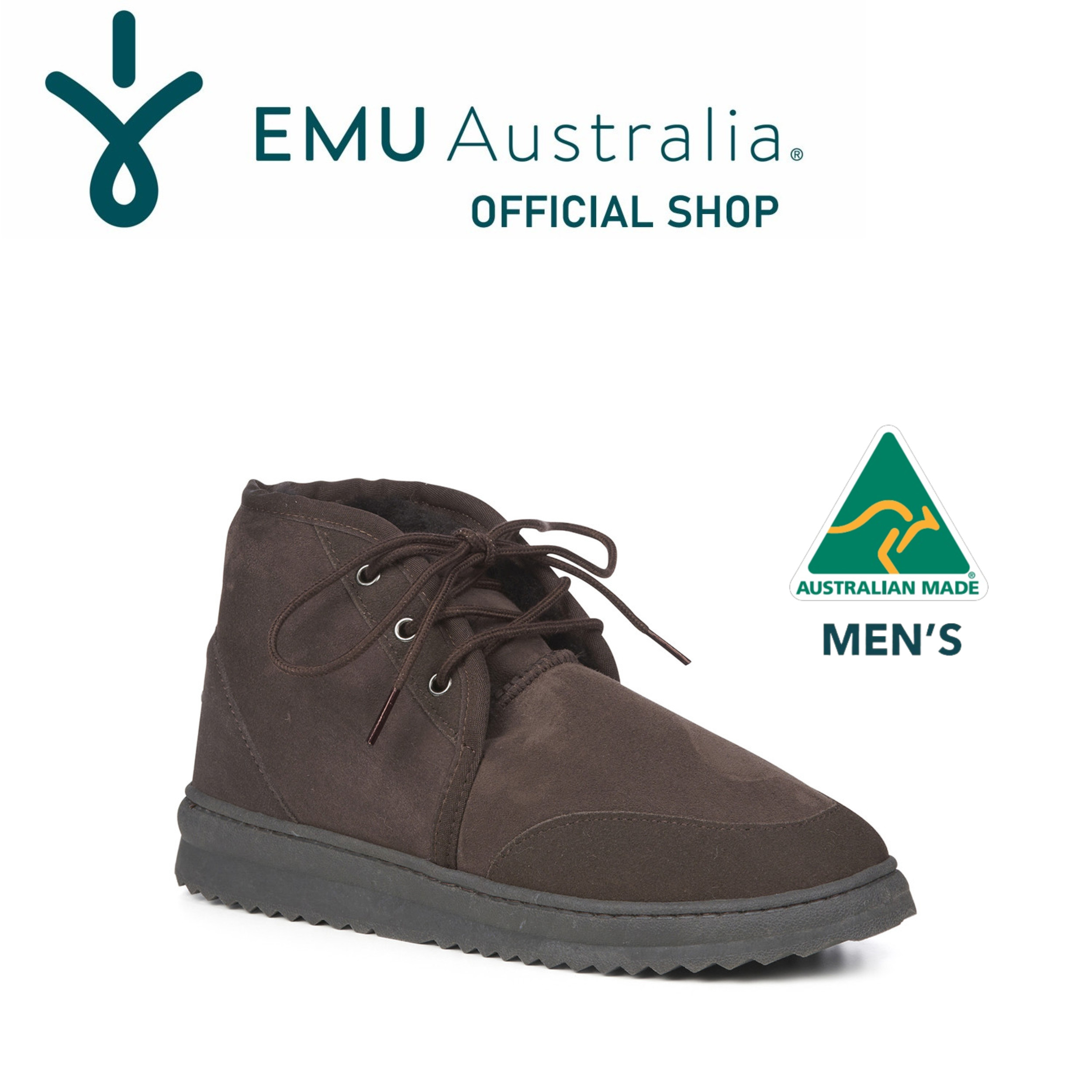 EMU Australia エミュ Platinum Cooper メンズ シープスキン ムートン