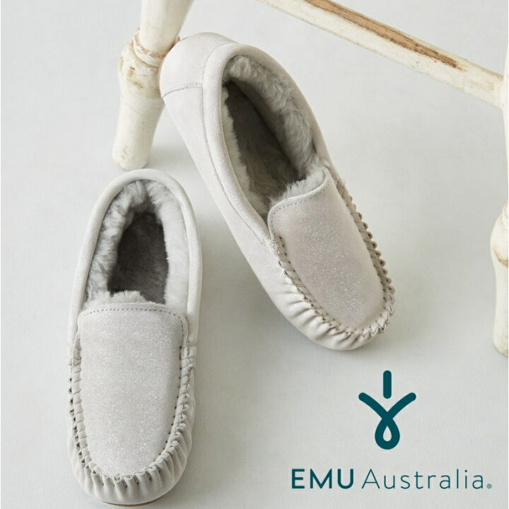 楽天市場】【公式】EMU Australia エミュ Cairns Metallic モカシン 