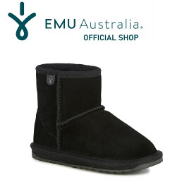 【公式】EMU Australia エミュ Wallaby Mini Teens メリノウール キッズブーツ ブーツ 天然 ウール 子供靴 靴 雨 雨の日 対策 防寒 保温 男の子 女の子 キッズ ジュニア ロング ミドル ボア ファー 送料無料