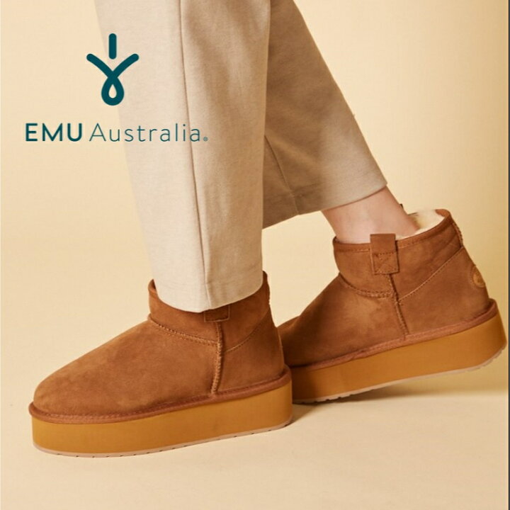 楽天市場】30%OFF【公式】EMU Australia エミュ Foy Flatform Micro 撥  