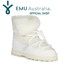 【公式】EMU Australia エミュ Waddi ショート ミドル ブーツ シープスキン ムートン 撥水 厚底 防寒 レディース メンズ 秋 冬 正規 送料無料