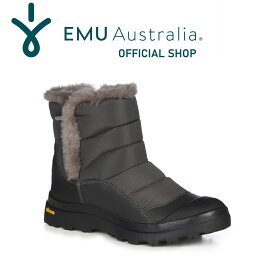 【公式】EMU Australia エミュ Hotham ビブラム ショート ブーツ シープスキン ムートン ファー 防水 防寒 防滑 トレッキング ハイキング レイン レディース メンズ 秋 冬 正規 送料無料