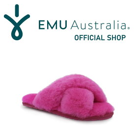 【公式】EMU Australia エミュ Barbie Mayberry サンダル スリッパ ファーサンダル ルームシューズ ムートンサンダル シープスキン ムートン フラット レディース 秋冬 秋 冬 正規 人気 送料無料