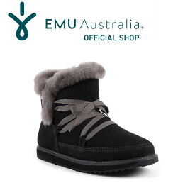 【公式】EMU Australiaエミュ Thorsby 防水 シープスキン ムートン 靴 ブーツ 天然 革 雨 レイン 雪 対策 防寒 保温 ショート レディース 秋 冬 秋冬 公式 正規 通販 ボアファー 送料無料