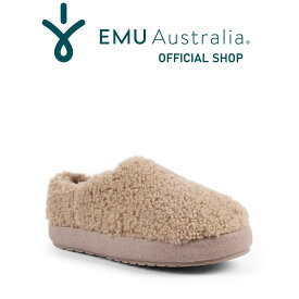【公式】EMU Australia エミュ Aston スリッパ ファーサンダル シープスキン ムートン フラット レディース 秋 冬 正規 送料無料