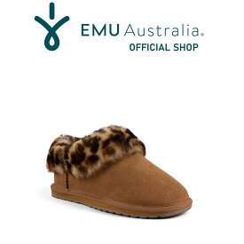【公式】EMU Australia エミュ Baia Bow シープスキン ムートン スリッポン 天然 フラット レディース 秋冬 秋 冬 公式 正規 通販 ボア ファー 送料無料