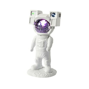 ledライト 子供 宇宙飛行士プロジェクターランプ 宇宙飛行士の装飾 寝室の投影 調光 なヘッド角度 回転ルームの装飾