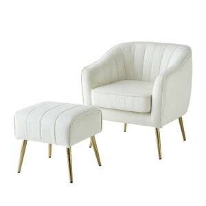 けソファ グレース ベロア オットマン付き 金脚 スツール付 おしゃれ くすみカラー インテリア 大人 かわいい アシェル