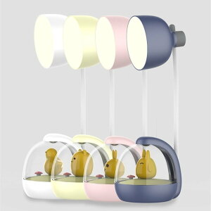アニメ萌えペットアイケア電気スタンドUSB充電学生 学生寝室電気スタンドタッチ調光かわいいペットLE