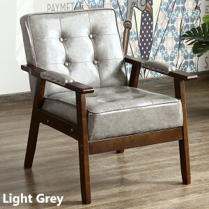 ソファーアンティーク ソファーチェア 椅子 おしゃれ クッション インテリア シングル ソファ け レッド