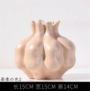 24新型早い者勝ち 陶磁器 エレガント ギャザリング 洗練された おしゃれな ドライフラワー生け花器 シンプル 家庭 花瓶 工芸振り子