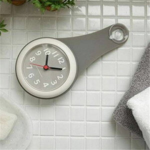 防滴時計 バス クロック 防水時計 2WAY 掛け時計 防滴クロック ウォールクロック 壁掛け お風呂用時計 乾電池 デザイン ドロップクロック アナログクロック キッチン 洗面所 浴室