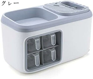キッチン収納 調味料入れ 調味料ボックス 収納ケース プラスチック 引き出し 整理 キレイに 収納 調味料 2段 箸立て 包丁収納 水切り