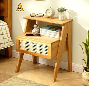 い者勝ち 小さいテーブル ナイトスタンド 小型戸棚 実木戸棚 ロッカー 寝室棚 シンプル デザインセンス ベッドの後部収納 大人気 洗練された