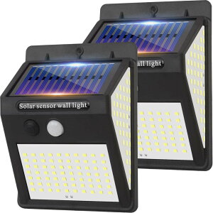 �\�[���[���C�g ���O �Z���T�[���C�g IP68�h�� ���P�x 150LED 3�ʔ��� 3�m�\���[�h �����_�� �l���Z���T�[ ���z�����d �K�[�f�����C�g �E�H�[�����C�g �Ǌ|��/���/�\����/���ԏ� �ݒu�ȒP �h