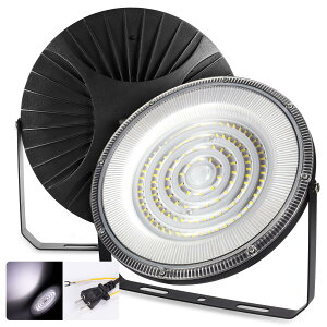 LEDnCxCCg UFO^ LED V䓔 200W [1.8MzvOt] 100-277V 5000KF 28000LM(2000Wⓔj IP65h f Ɠ ԏ VƖ ̈ى^ HƖ q W 
