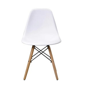 イームズチェア リプロダクト ダイニングチェア ダイニングチェアー イームズチェア DSW eames イームズ チェアー DSW イームズ椅子 チェア イームズチェアー 木脚 椅子 White PC