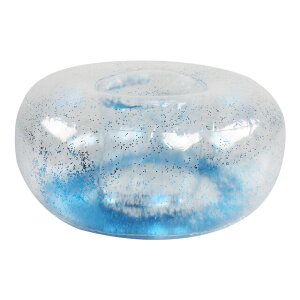 家庭用の透明なスパンコールの形をしたエアーソファー ビーチチェア ポータブル PVC アウトドア用 新作 2023