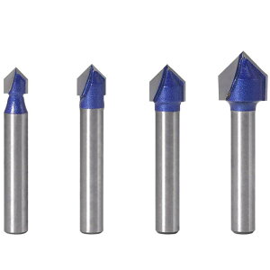 �a���[�^�[�r�b�g6.35mm4�{�g���}�[�r�b�g 1/4�f�f�ʎ��J�b�^�[���d�g���} 3D CNC�����؍HV�^�t���C�X�J�b�^�[ �����r�b�g V�a�r�b�g90° �d���g���}�[�p�r�b�g���d���[�^�[�r�b�g�Z�b�g CNC 