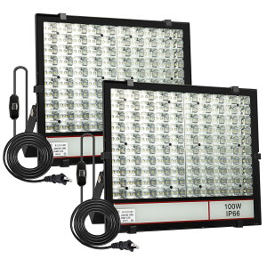 ϋv y Px 10000LM 100W Led F ƗAbv 3mXCb`tdR[h LpƖ hIP66 hƓ ԏꓔ X  q K[W BBQp O LEDtbhCg