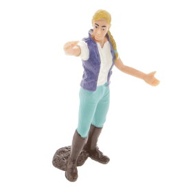 現実的な女性農家の人々の置物モデルアクションフィギュア子供のおもちゃギフト＃1