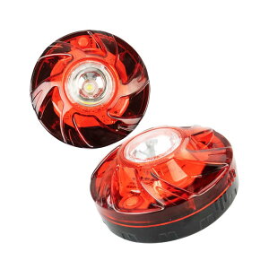 マグネット式警告灯 LEDライト 視認性 非常信号 災害対策 防水仕様 屋内/屋外 2個セット