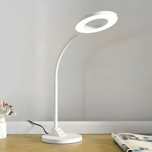 デスクライトLED 卓上ライト 調光調色 機能付き スタンドライトデスク(電源付き) - 読書、仕事、勉強に最適な9Wのおしゃれなタッチメモリ機能付きライト
