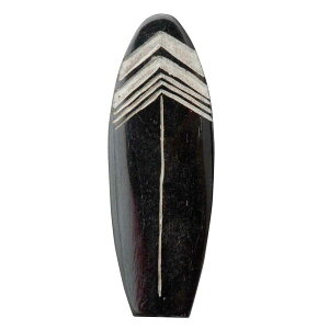 箸置き 8cm BONE ロングボード 水牛の骨 ( 箸置 箸おき はし置き はしおき カトラリーレスト )