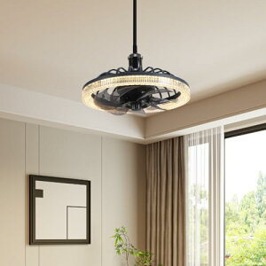 シーリングファンライト LED天井ライト 扇風機 一台二役 無階段調光 風量 シーリングライト6畳 引っ掛けシーリングタイプ リモコン付き 小型照明 暑さ対策 空気循環扇風機 簡単取付 (吊線取